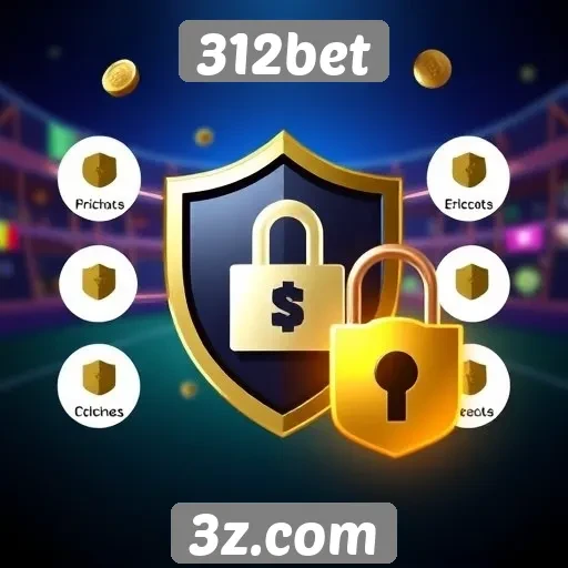 Recursos de segurança no site 312bet
